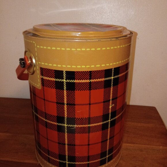 1950s 2 Gal. SKOTCH KOOLER Petra Cabot Design Classic Plaid - Picture 5 of 14